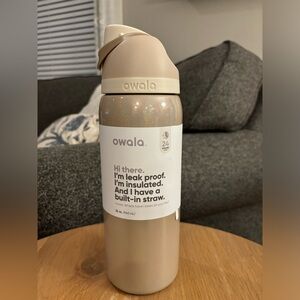 OWALA 32 oz Stainless Steel Water Bottle HOLIDAY MAGIC Gold Shimmer NEW